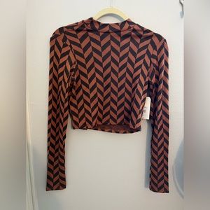 Billabong long sleeve crop top - Medium